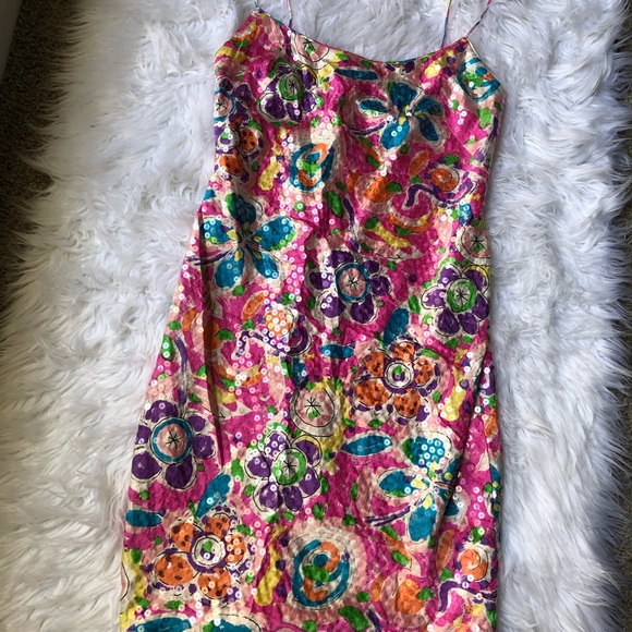 AJ Bari Dresses & Skirts - VTG 1980's AJ Bari Sequin Dress